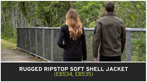 Eddie Bauer Rugged Ripstop Soft Shell Jacket Eb534