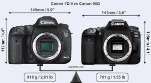 canon 7d ii vs canon 90d comparison review