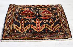 nomadic hand knotted afghan war rug
