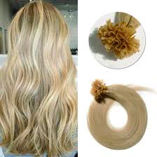 This means they better retain moisture, cause less breakage, and have a longer lifespan. Sego Pre Bonded U Tip Hair Extensions Human Hair 100 Strands Keratin Fushion Nail Tip Human Hair Extensions 100 Real Remy Hair Silky Straight 24 Natural Blonde 18 Inches 50g Buy Online