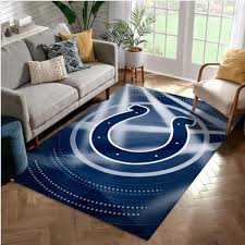 indianapolis colts nfl rug living room