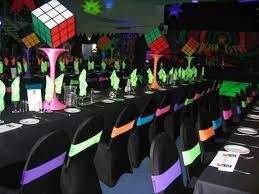 Find the best deals for 80s themed decorations. Pin By Chrissy Brown On Table Decor 80s Party Decorations 80s Theme Party Neon Party