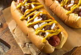detroit style coney hot dog