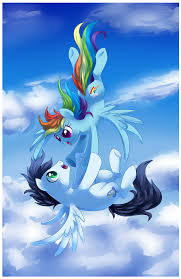 Rainbow dash and soarin i'm pining this because of soarins cutie mark. 531420 Artist Xnightmelody Cloud Cloudy Female Flying Male Rainbow Dash Safe Ship In 2020 Rainbow Dash And Soarin My Little Pony Pictures Mlp My Little Pony