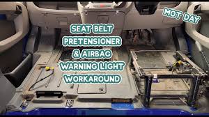 seat belt pretensioners airbag