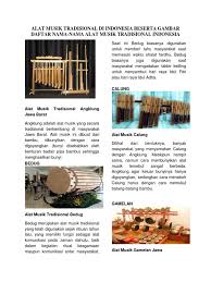 Cangor sendiri merupakan alat musik yang terbuat dari bambu dengan ukuran panjang lebih kurang 40 cm. Alat Musik Tradisional Di Indonesia Beserta Gambar