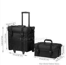 rolling trolley cosmetic case
