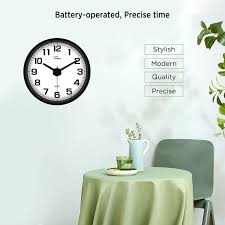 Silent Battery Operated Wall Clocks