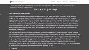 online help for matlab assignments matlab project and homework help 