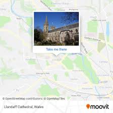 llandaff cathedral in cardiff by bus