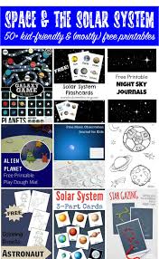 50 Mostly Free Space Printables For Kids Gift Of Curiosity