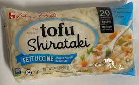fettuccine shape tofu shirataki