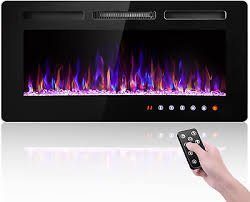 36 Inch Electric Fireplace Insert And