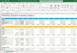 free budget template in excel the top