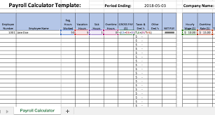 excel payroll formulas includes free