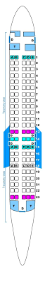 Seat Map Spanair Boeing B717 Seatmaestro
