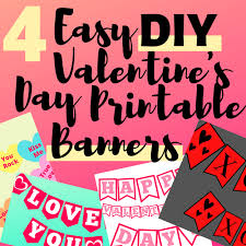 4 easy diy valentine s day printable