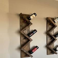 Vh Rustic Wine Rack Spice Rack Wall