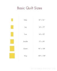 Queen Size Quilt Measurement Stevee Site