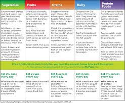 Choose My Plate Food Chart Kids Snacks Nutrition Chart