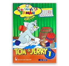 Bé Tập Vẽ Tô Màu - Tom & Jerry 1 Khám Phá Nguồn Tri Thức Bất Tận