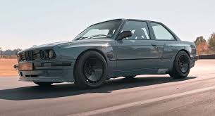 widebody bmw e30 3 series with a