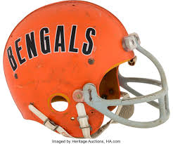 Official twitter account of the cincinnati bengals. Mid 1970 S Cincinnati Bengals Game Worn Helmet Football Lot 50749 Heritage Auctions