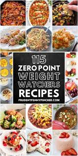 100 zero point weight watchers meals