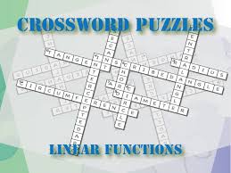 Interactive Crossword Puzzle Linear