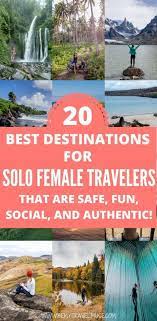 destinations for solo female travelers