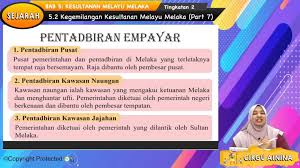 Start studying kesultanan melayu melaka. Kesultanan Melayu Melaka Tingkatan 2