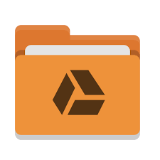 The wordmark comprised two parts — multicolor google lettering and the orange docs. Folder Orange Google Drive Free Icon Of Papirus Places