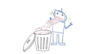 Image result for Robot garbage in garbage out