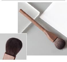 wooden makeup brushes set vegan brush