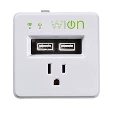 woods 15 amp wion indoor plug in wi fi