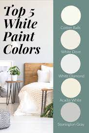 Selecting The Right White Paint Color