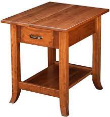 Off Bunker Hill End Table With Drawer