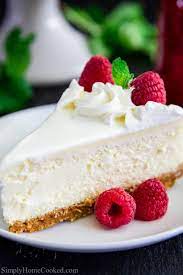 new york style cheesecake simply home