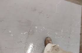 is polished concrete slippery when wet