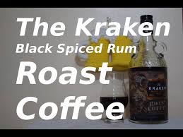 kraken black ed rum roast coffee