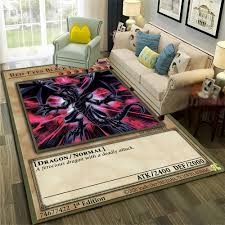 monster card anime cartoon carpet rug