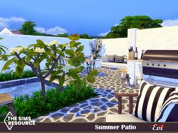 The Sims Resource Summer Patio