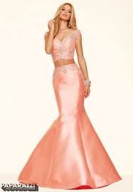 Two Piece Mermaid Style Gown Perfect For Prom Homecoming Or