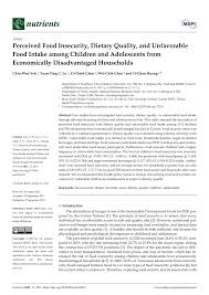 pdf perceived food insecurity tary