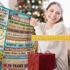 70th birthday gifts for women 70 year