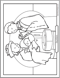 Print all of our baptism coloring pages for free. Baptism Coloring Sheet Baby At The Font