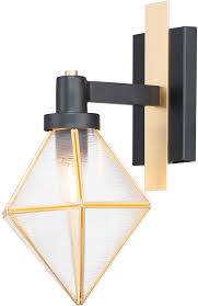 burnished brass outdoor wall sconce