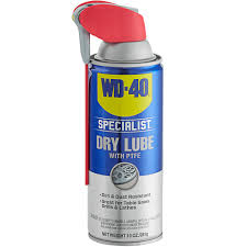 dust resistant dry lube ptfe spray