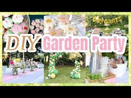 Diy Flower Garden Party Ideas Fl