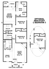 House Plan 46353 Ranch Style With